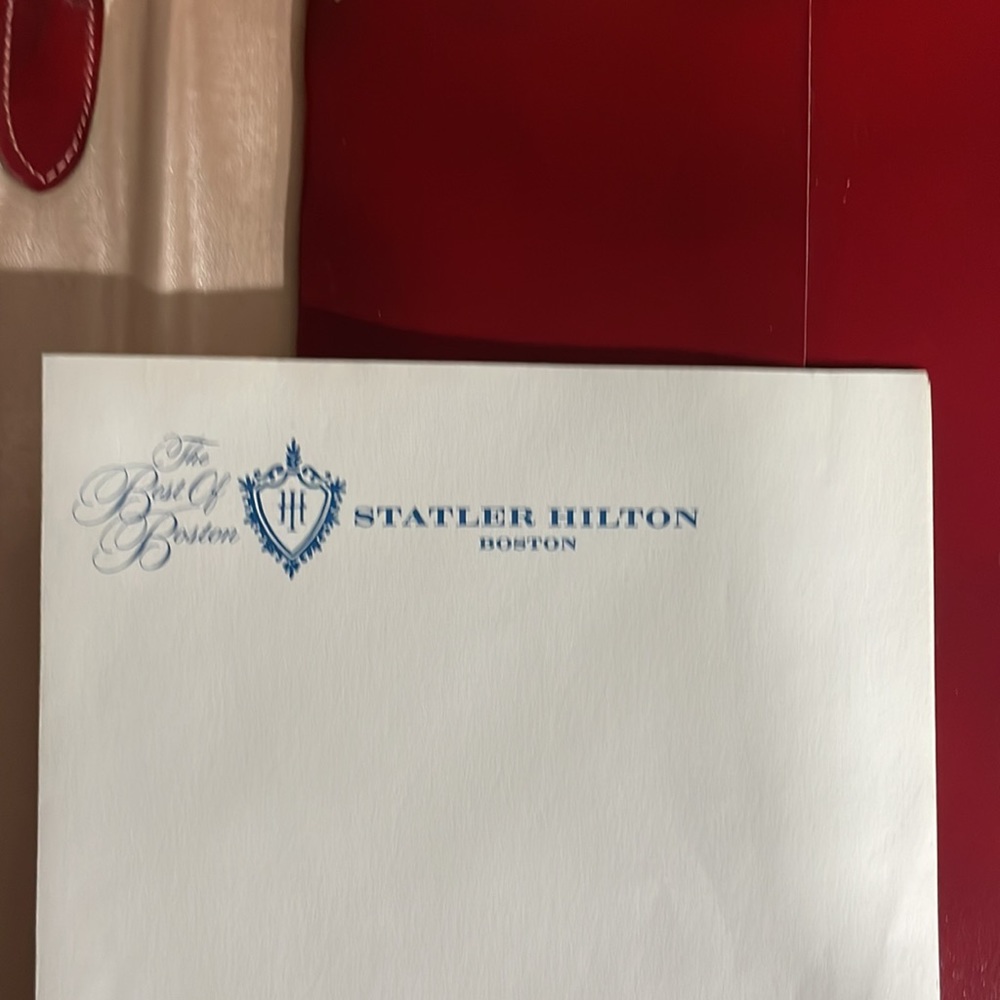 Vintage Red leather notebook set - Picture 6 of 6